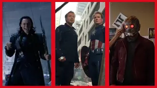 Random Set Videos From Marvel Movies