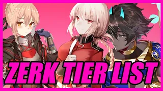 Berserker Tier List (Fate/Grand Order)