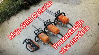 Prezentacija Stihl Motornih Testera sa kojima ja radim.MS 362c, MS 261, Stihl 023 i Echo cs2511 .