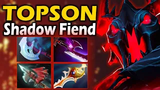 Топсон Показал Силу Физического СФА! - Topson Shadow Fiend 7.35 DOTA 2