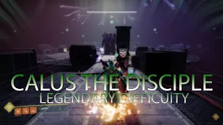 Destiny 2 LightFall CALUS THE DISCIPLE BOSS FIGHT + ENDING CUTSCENE