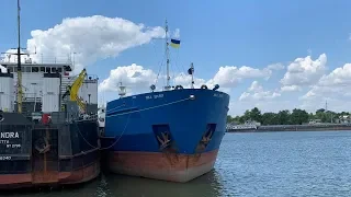 Ukraine seizes Russian ship in its Izmail port