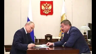 Проект Андрея Бочарова по обводнению поймы поддержал Владимир Путин