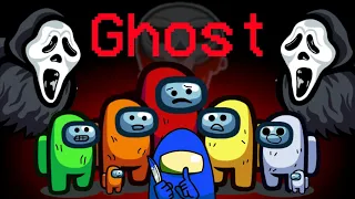 Among us - But the impostor + shapeshifter is Ghost || among us ghost (scream) gameplay.