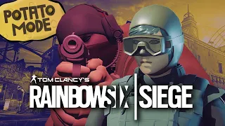 Rainbow Six Siege's Graphics Go Under The Knife | Potato Mode