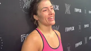 Helen Maroulis, after winning Final X New York