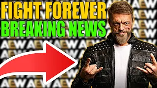 AEW Fight Forever EDGE gameplay!! BREAKING NEWS | Adam Copeland Season 4 DLC