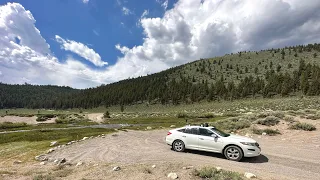 Solo Car Camping in The Mountains / Honda Crosstour Micro Camper