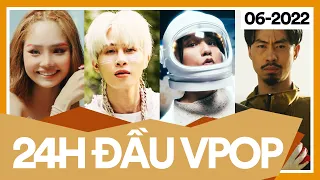 Top 30 MV Vpop Nhiều Views Nhất 24H Đầu Trên Youtube - Views Hiển Thị (06/2022) | BXHAN