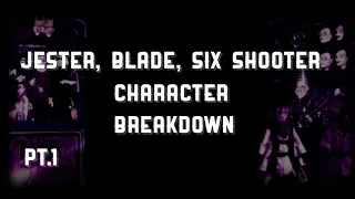 Jester, Blade, & Six Shooter #PuppetMaster Character Breakdown PT: 1