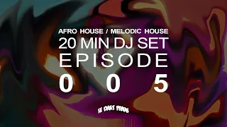 AFRO HOUSE/MELODIC HOUSE〡20 MIN DJ SET〡EPISODE 005