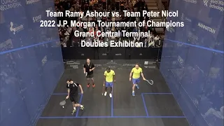 2022 ToC Squash Doubles Exhibition - Team Ramy Ashour vs. Team Peter Nicol