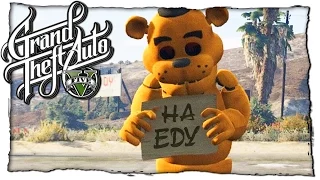 GTA 5 МОДЫ - АНИМАТРОНИКИ (ФРЕДДИ) ИЩЕТ ЕДУ (ГТА 5 MODS)