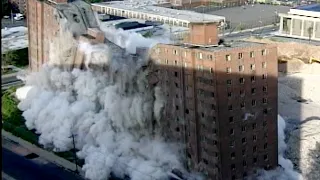 Scudder Homes Demolition - Buildings #5 and #8.