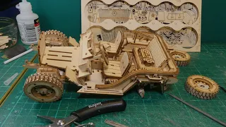 Wooden Models:ROKR Army Jeep