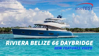 Riviera Belize 66 Daybridge (2020-) Features Video - By BoatTEST