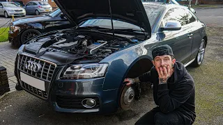 ARREGLANDO TODO LO MALO DE MI AUDI S5 BARATO