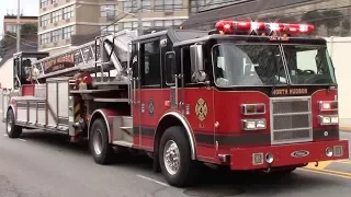 Fire Trucks Responding Compilation Part 29 - Ladder Trucks