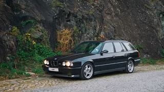 1993 / BMW M5 3.8 E34 Touring / Gopro5 / Donut