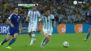 Gol de messi narracion argentina ARGENTINA 2-1 BOSNIA