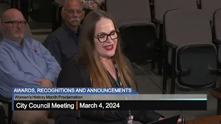 City Council Meeting - 3/4/2024