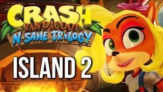 Crash Bandicoot N Sane Trilogy Gameplay Walkthrough ISLAND 2 (no commentary)