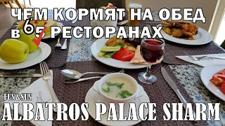 ALBATROS PALACE SHARM. ЧТО НА ОБЕД В 6 РЕСТОРАНАХ.