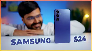 Samsung Galaxy S24: Unboxing and Review of the Flagship CHOTU with Exynos 2400 and AI Magic 📦✨📱"