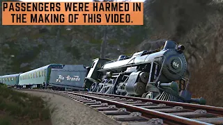 [DV] Wrecking a PASSENGER TRAIN multiple times in DERAIL VALLEY! (by accident, I swear)