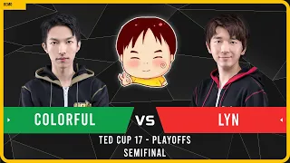 WC3 - [ORC] Lyn vs Colorful [NE] - Playoffs Semifinal - TeD Cup 17