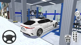 New Kia Stinger Car in Auto Repair shop - 3D Driving Class 2023 v29.4 - best android gameplay