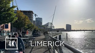 Relaxing Walk along Limerick’s BEAUTIFUL RIVERSIDE | 4K HDR & 3D audio | Ireland 2023