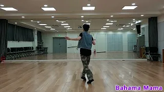 BAHAMA MAMA LINE DANCE(바하마 마마 올드팝송 라인댄스),Beginner/Intermediate Level