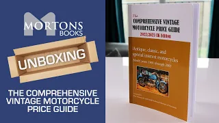 UNBOXING the Comprehensive Vintage Motorcycle Price Guide