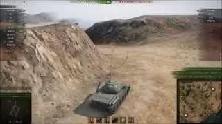 Редкий танк Т-44-122, 4000 урона в топе. World of Tanks.