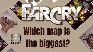 Far Cry Maps SIZE Comparison - Which Map Is The Biggest? #farcry #ubisoft #gaming