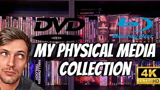 My Physical Media Collection | 4K Blu-Ray DVD and VHS