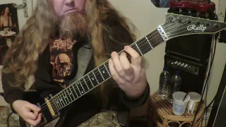 SLOWER Down Picking Lesson - Thrash Metal Rhythm Guitar.