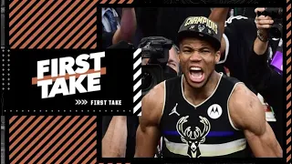 Giannis’ closeout game wasn’t the best in Finals history - Stephen A. & Max agree | First Take