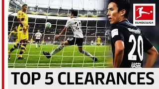 Makoto Hasebe (長谷部 誠) - Top 5 Goal-Line Clearances