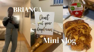 A VLOG!  BECOMING MORE DISCIPLINE + WHILE WORKING MY PAYING JOB  IAMBRIANCA VLOGS