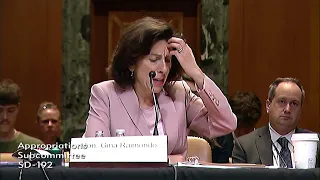 Senator Peters Questions Secretary Raimondo During Committee on Appropriations Hearing 05/15/24