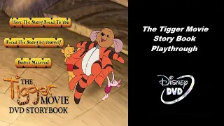 The Tigger Movie: Read Along Story (DVD) Playthrough (Gameplay)