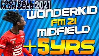 Top 5 Wonderkid Midfielders 5 Years on FM21 | Best 5 Midfielder wonderkids in Football Manager 2021