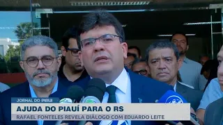 Rafael Fonteles revela diálogo com Eduardo Leite sobre RS: “deixar partidarismo de lado”