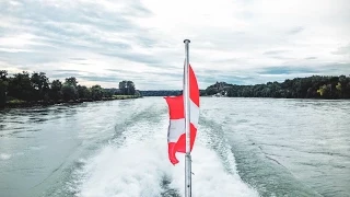 TWIN CITY LINER - BOAT FROM VIENNA TO BRATISLAVA (AUSTRIA TO SLOVAKIA, EUROPE)