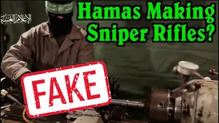 Hamas Claims to Make Sniper Rifles in Gaza - Are They Really?