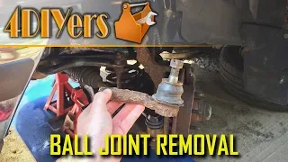 How to Break a Ball Joint Free - 4 Different Ways