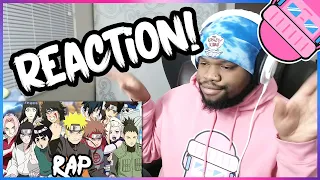 KONOHA 12 RAP CYPHER REACTION | RUSTAGE NARUTO