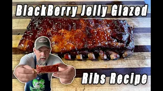 BlackBerry Jelly Glazed Ribs Recipe!